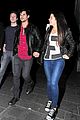 taylor lautner marie avgeropoulos matching jackets london 07